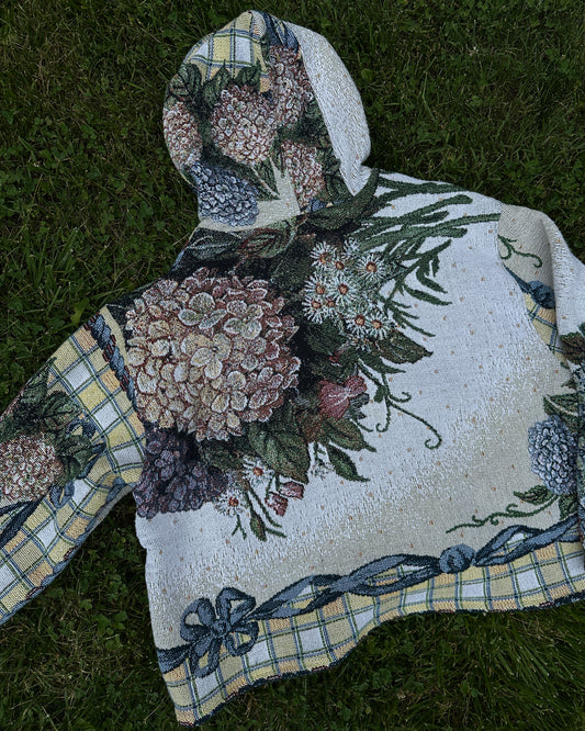Hydrangea Hoodie - L