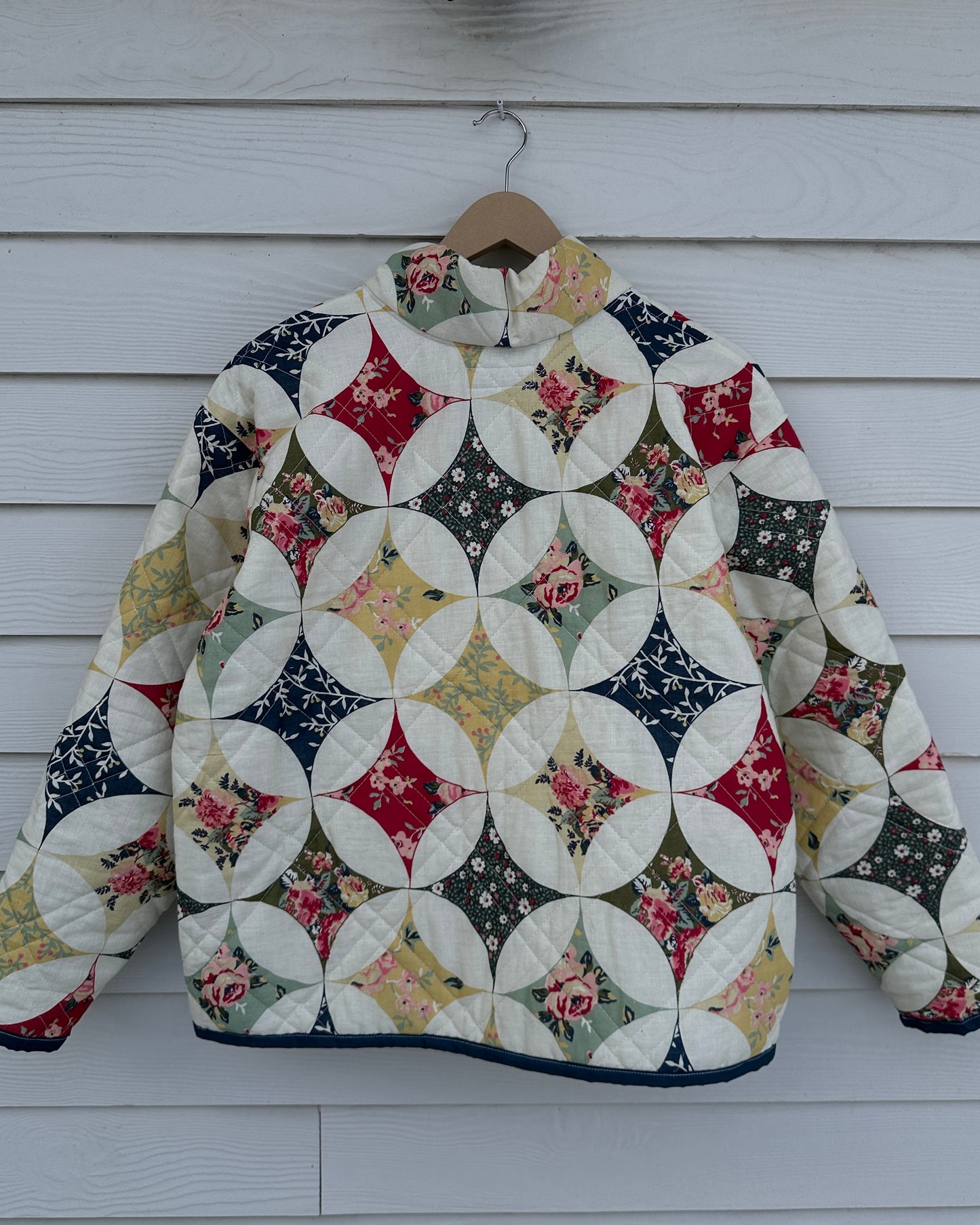 diamond quilted jacket - M/L