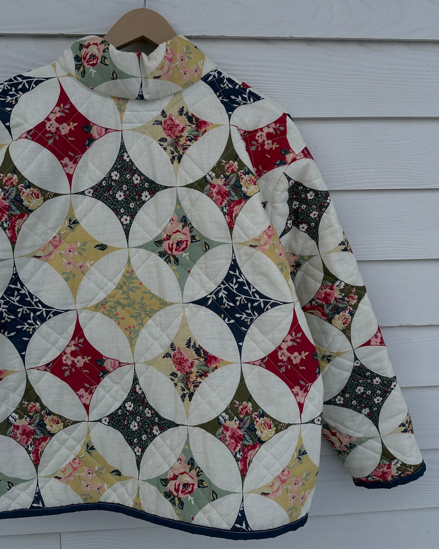 diamond quilted jacket - M/L
