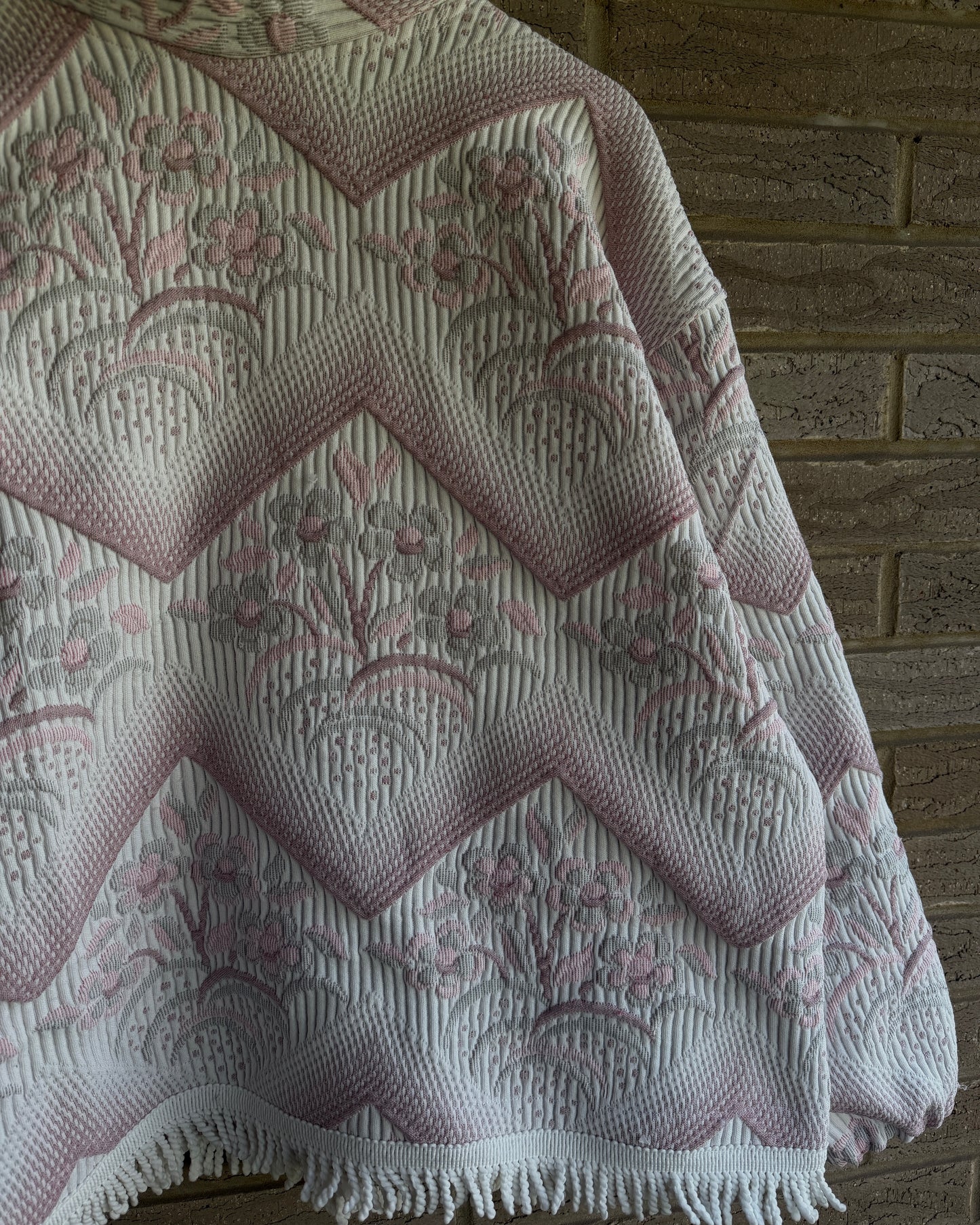 XL - Pink Fringe Jacket