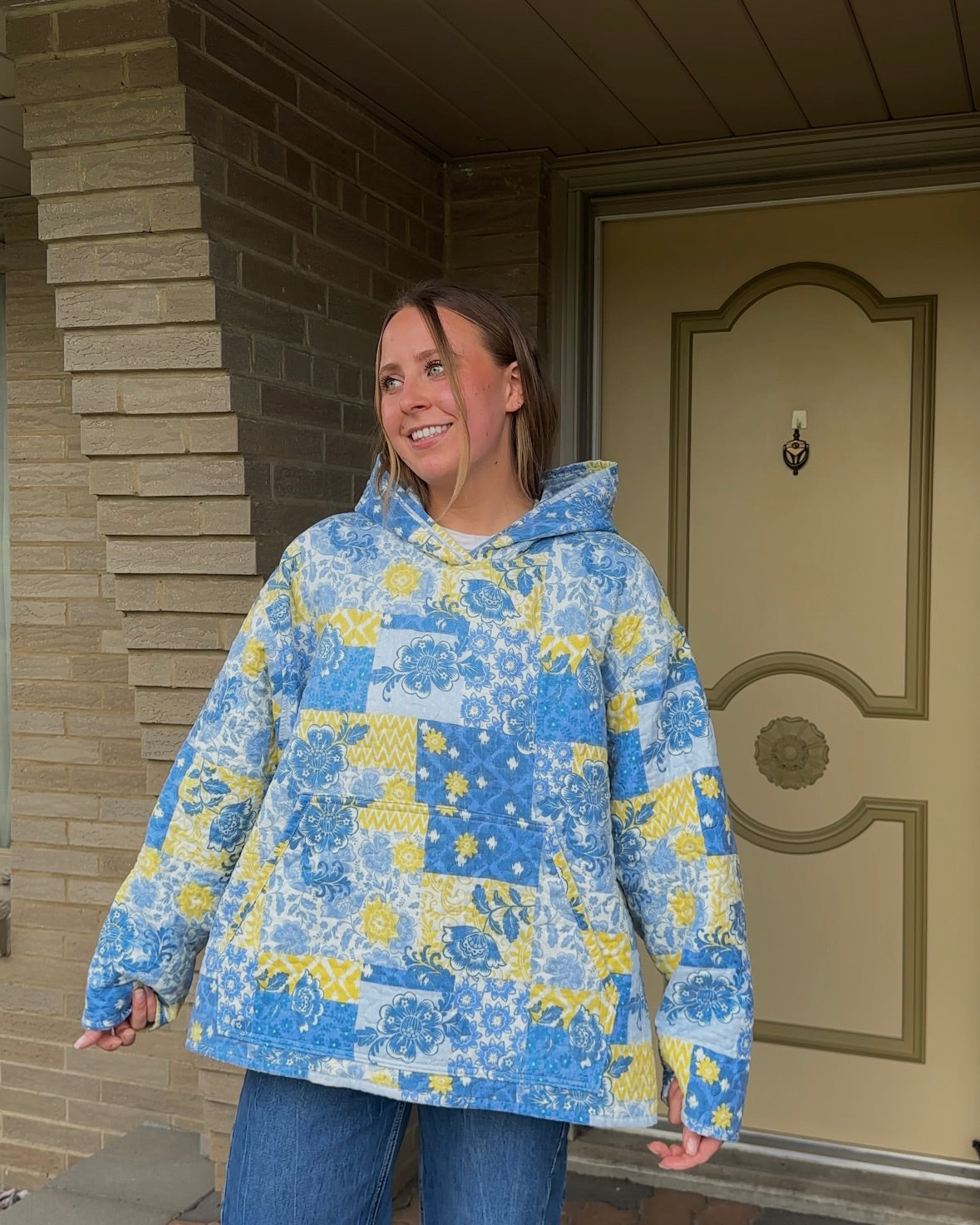Quilted Hoodie - XL