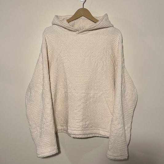 White Hearts Hoodie - M