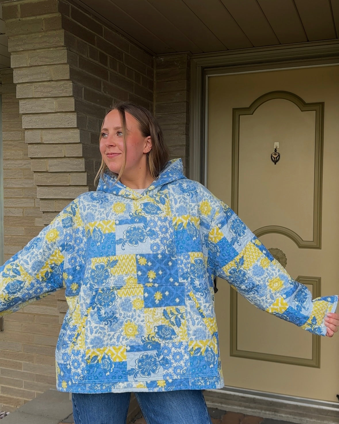 Quilted Hoodie - XL