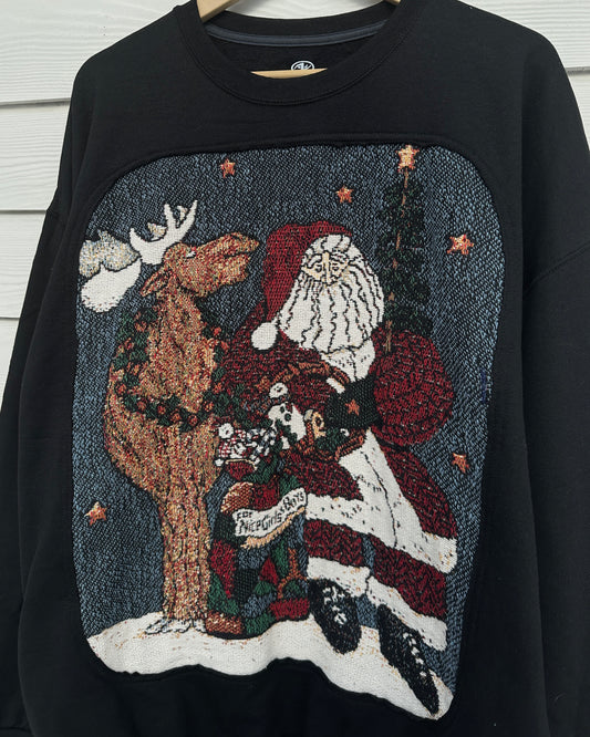 2XL - Santa Crewneck