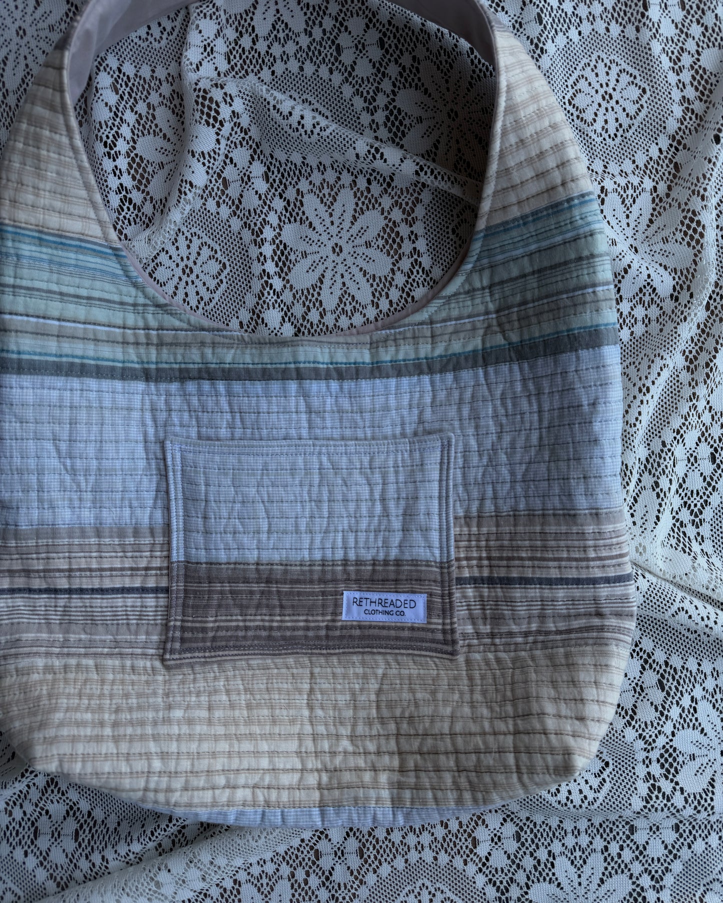 L - beachy hobo bag