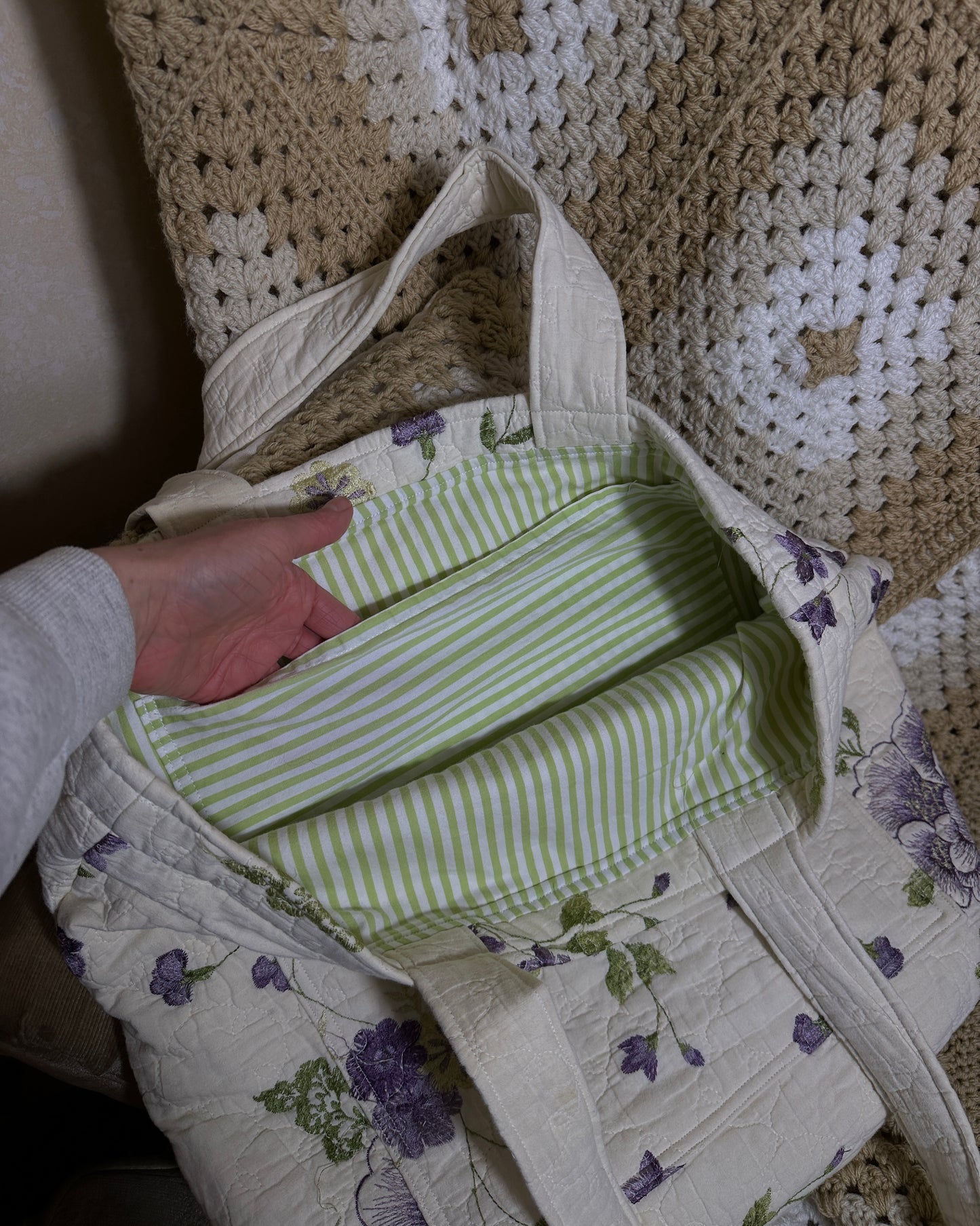 Tote bag & zipper pouch