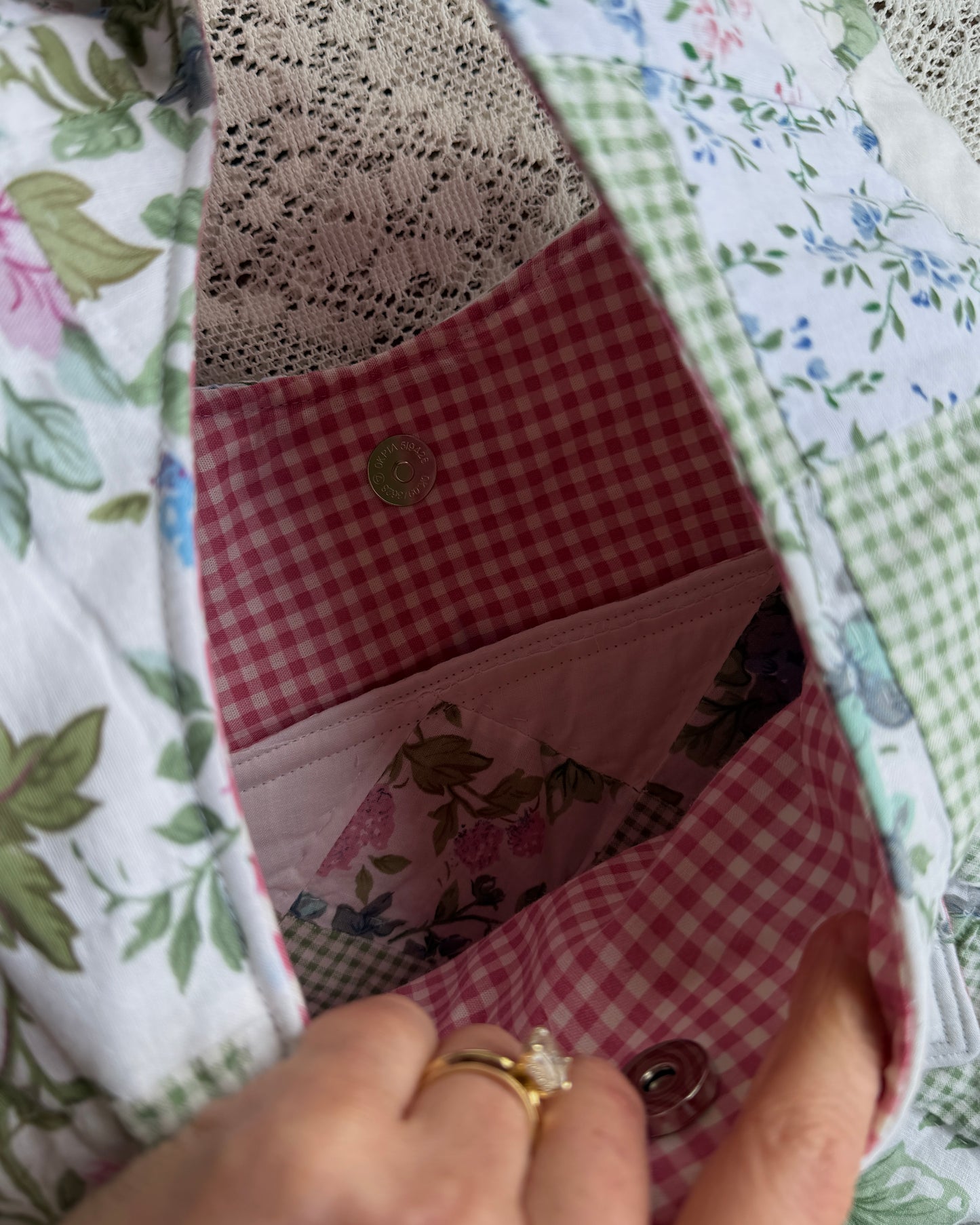 quilted hobo bag
