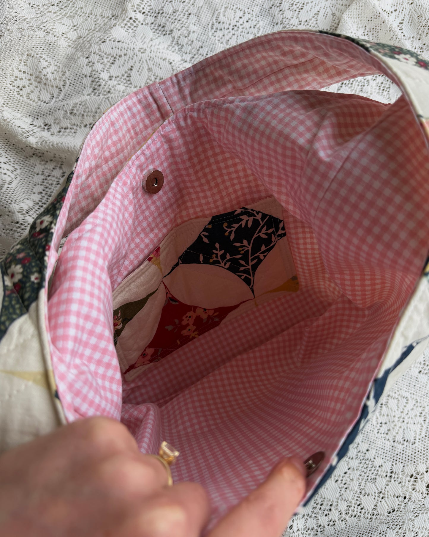 diamond quilted hobo bag