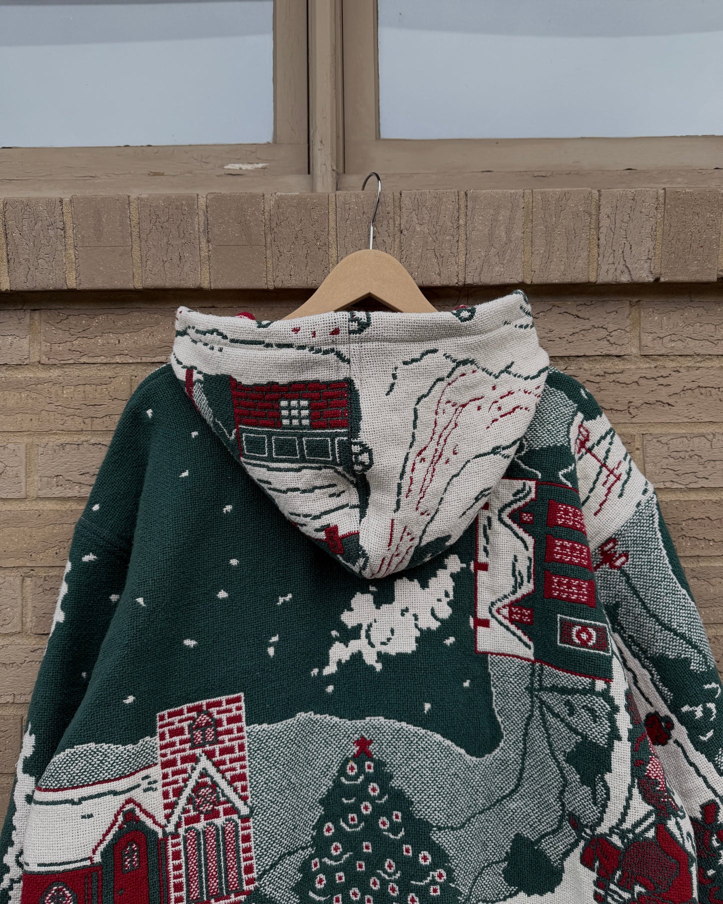 Green Christmas Hoodie - XL