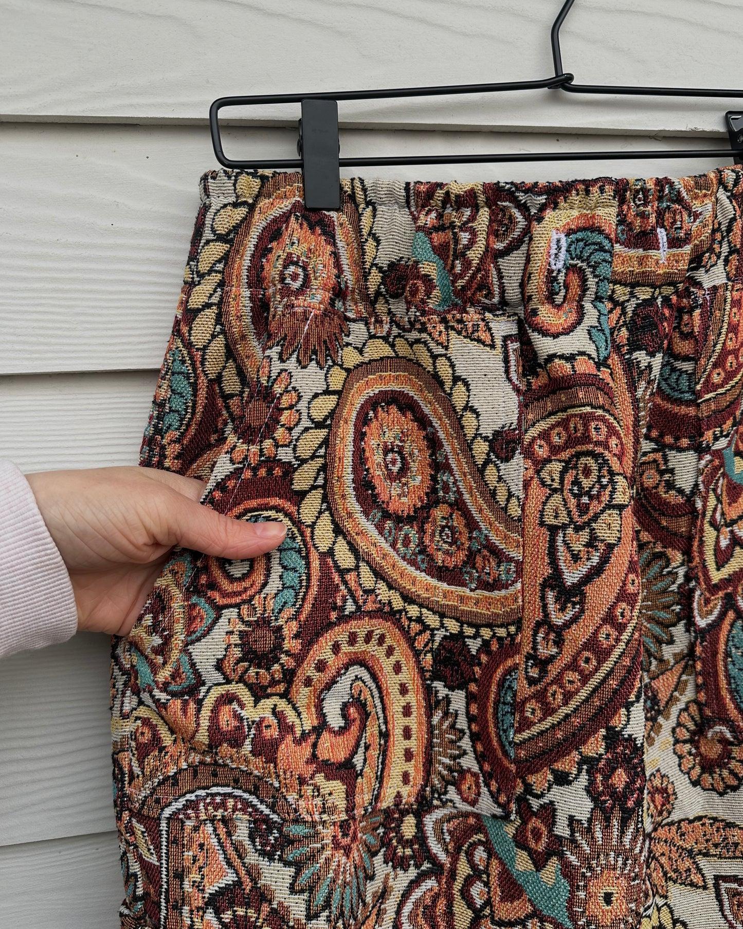 Funky Floral Pants - M