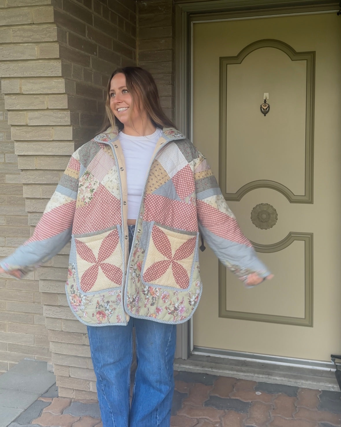 XL - Long Quilted Jacket