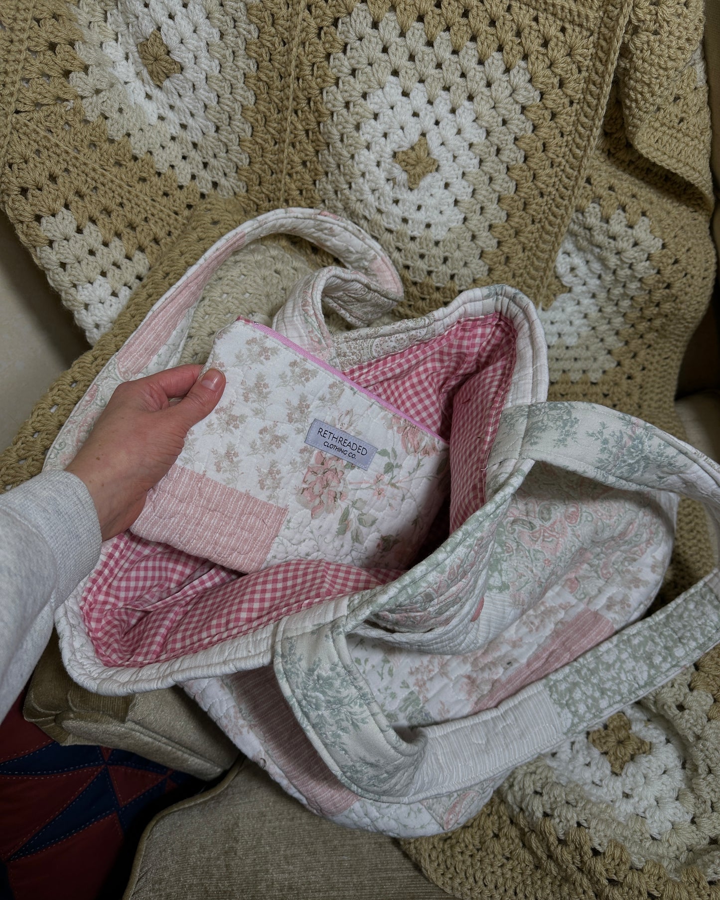 Tote bag & zipper pouch