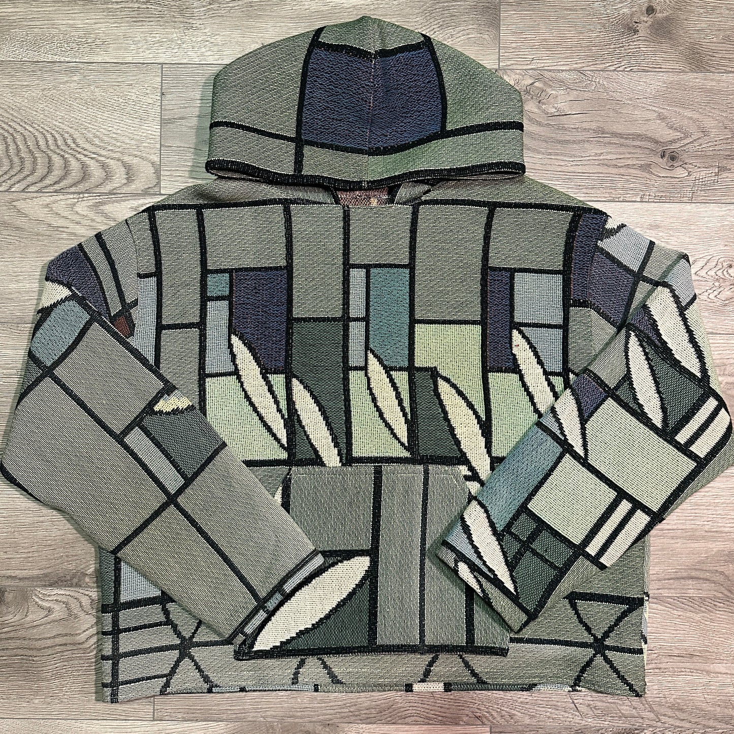 Woven Hoodie - L