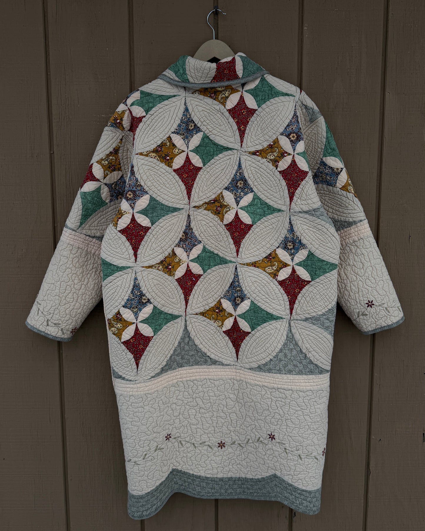 Long Scalloped Jacket - L