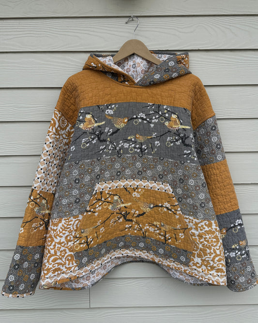 Yellow Birds Hoodie - XL
