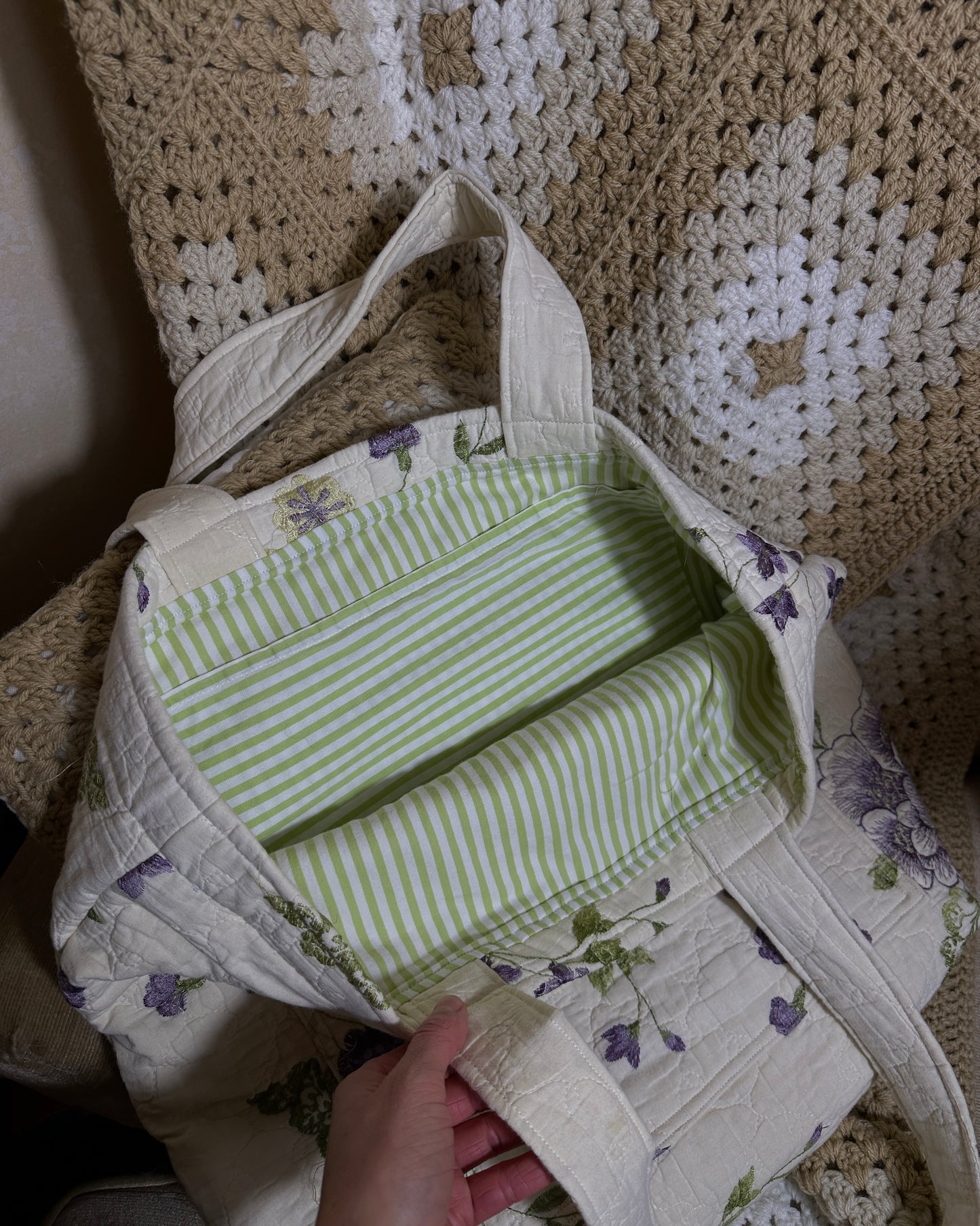 Tote bag & zipper pouch