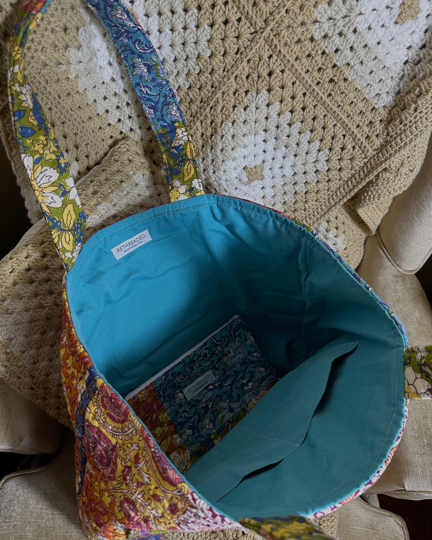 Tote bag & zipper pouch