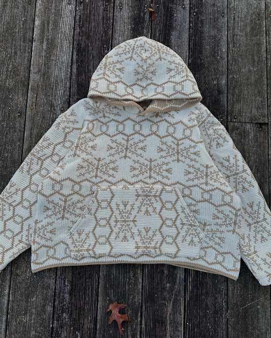 XL- Snowflake Hoodie
