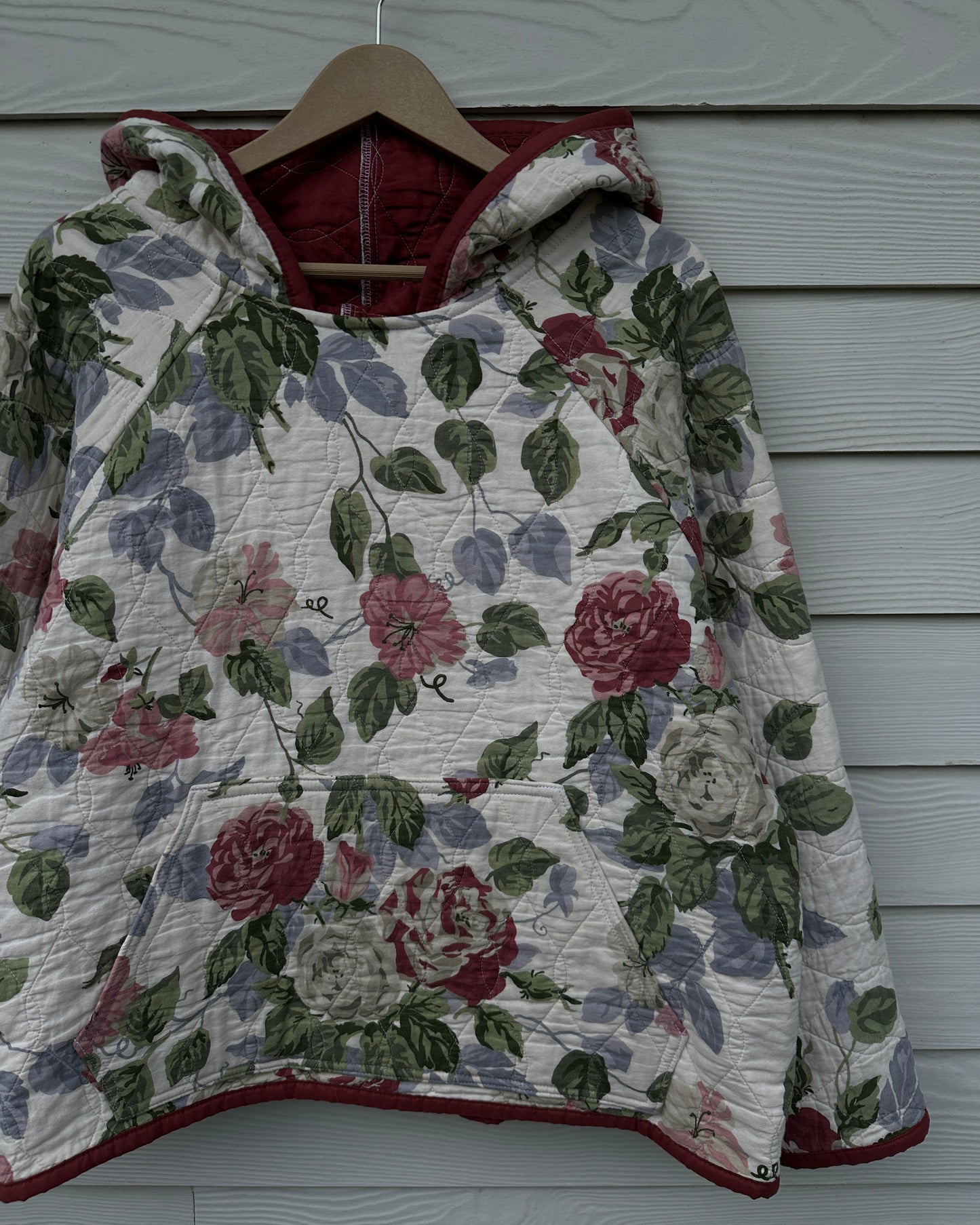Floral Hoodie - M
