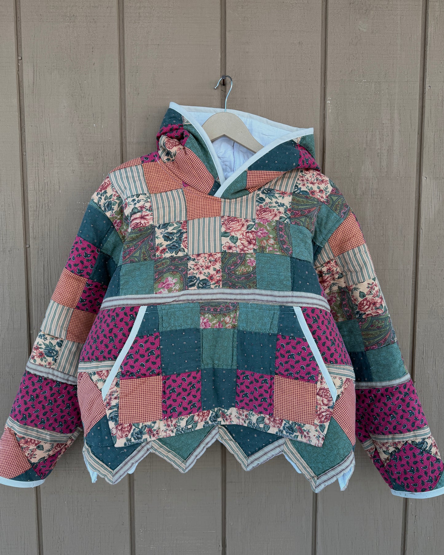 Quilted Hoodie - M