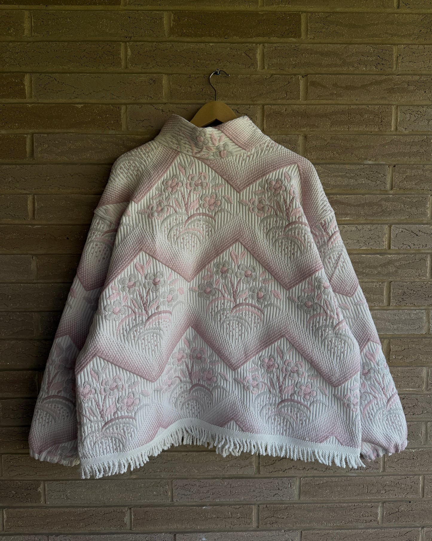 XL - Pink Fringe Jacket