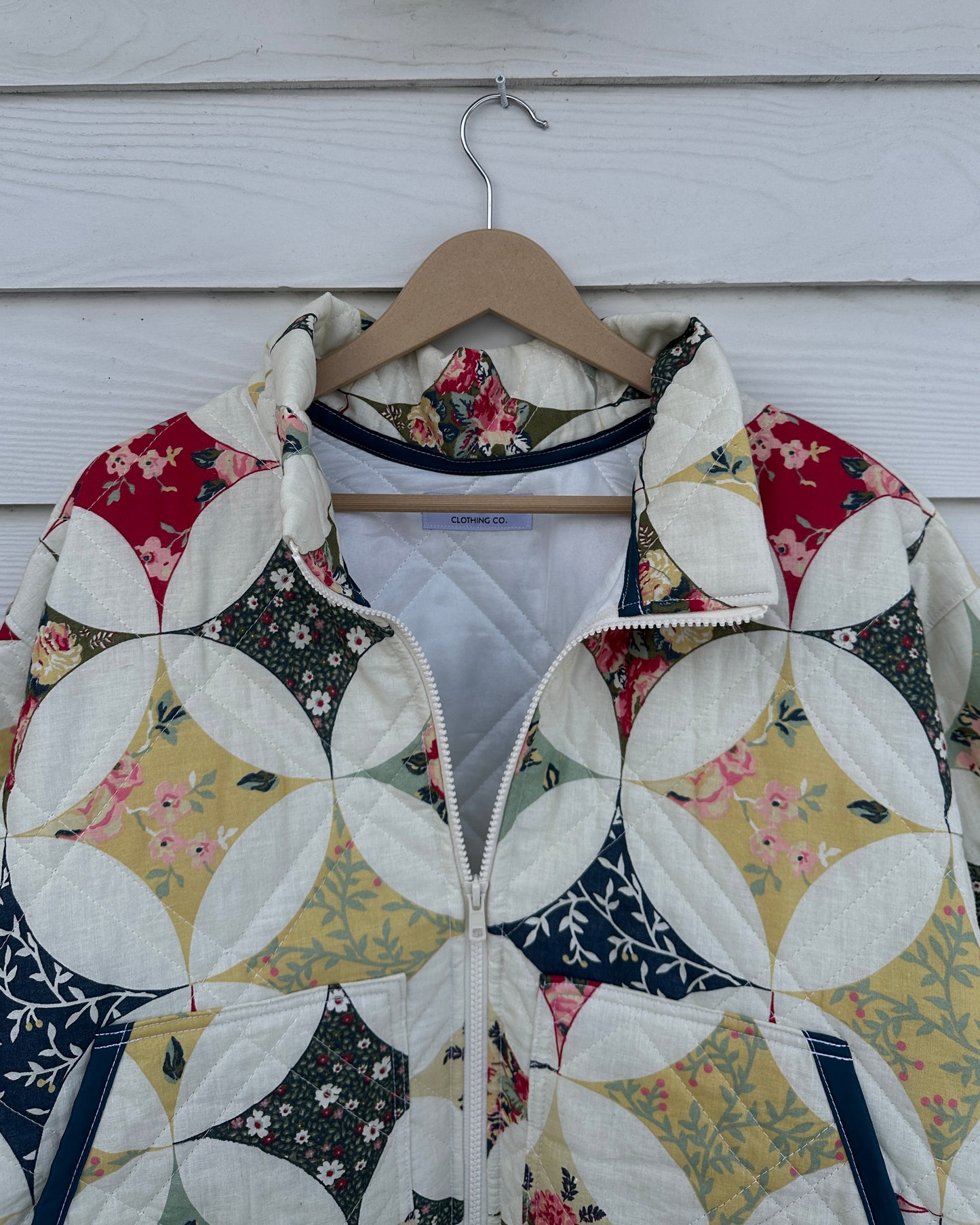 diamond quilted jacket - M/L