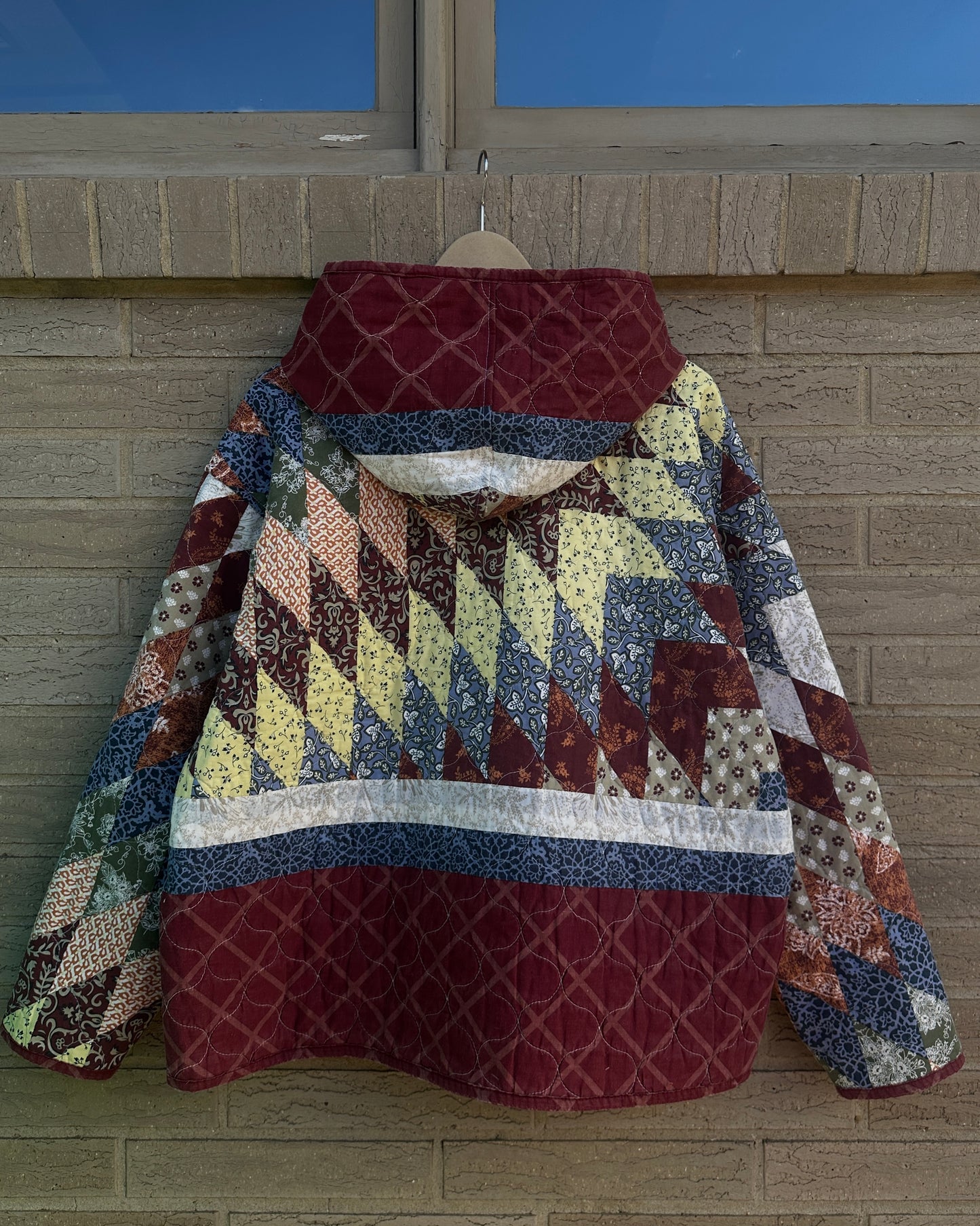 L/XL - Quilted Hoodie