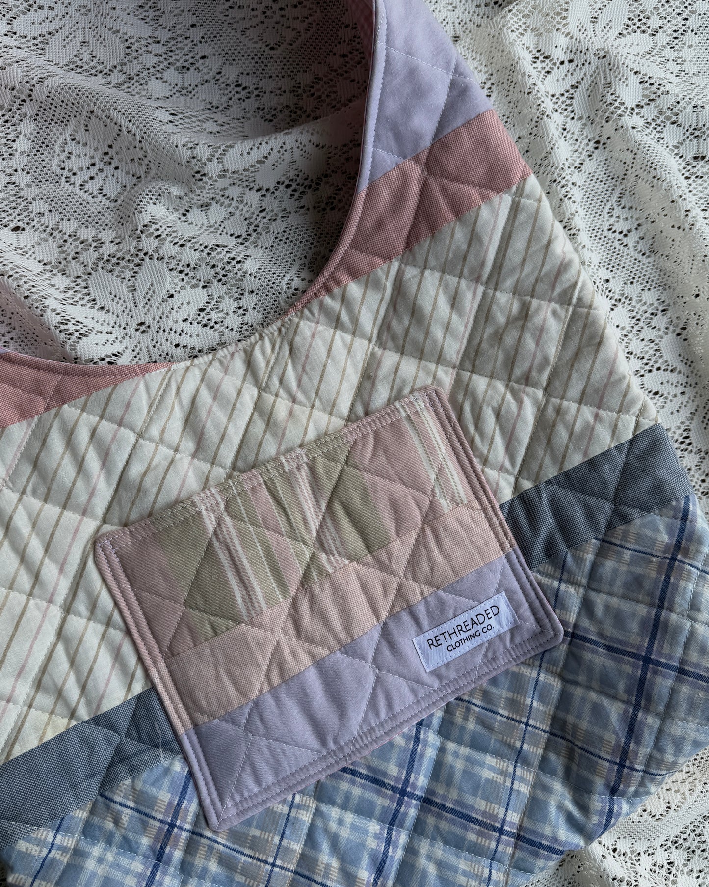 large quilted hobo bag