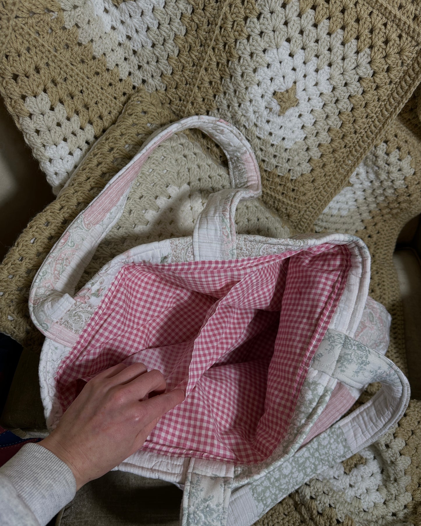 Tote bag & zipper pouch