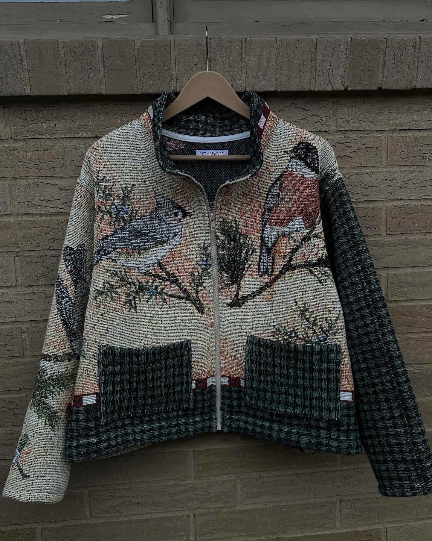 M - Birds Woven Jacket