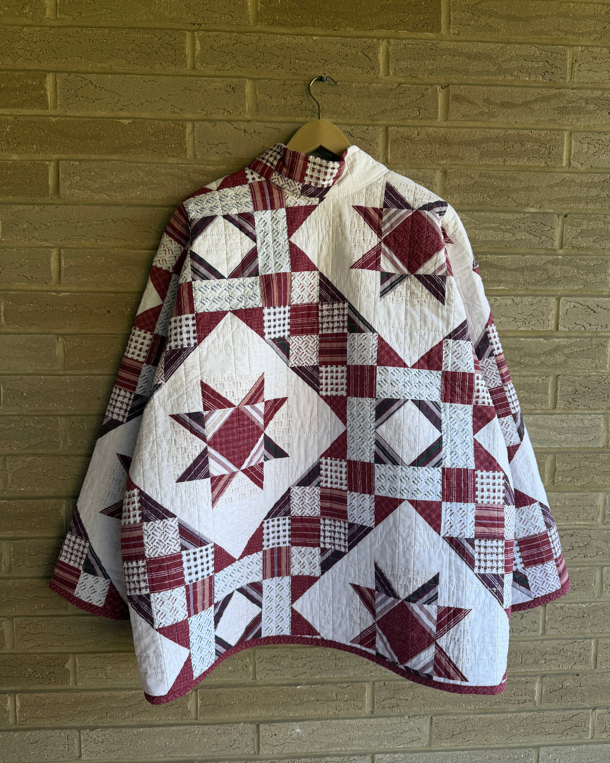 XL - star quilted jacket