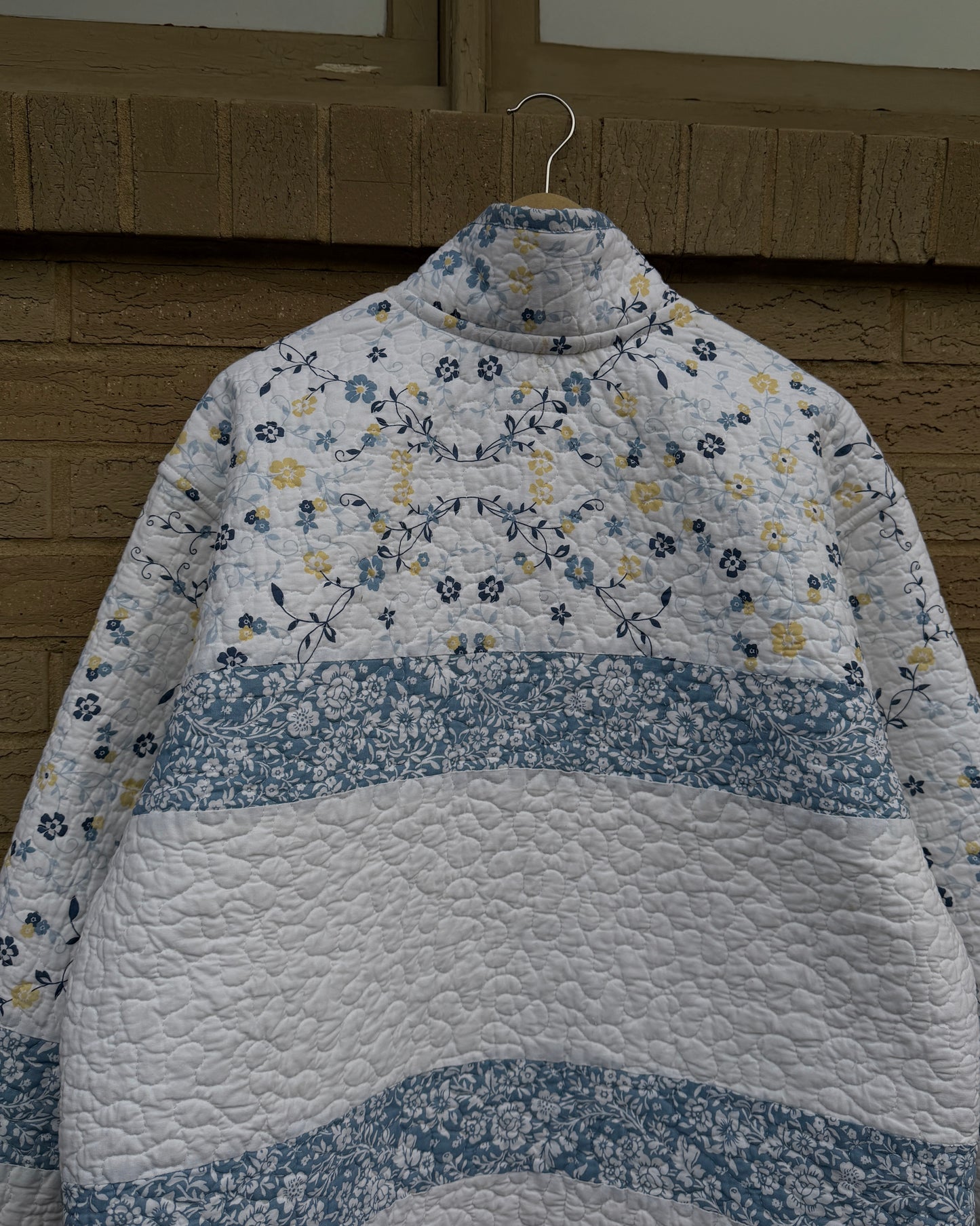L - Floral Quilted Jacket