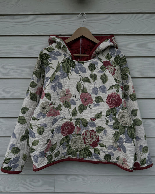 Floral Hoodie - M