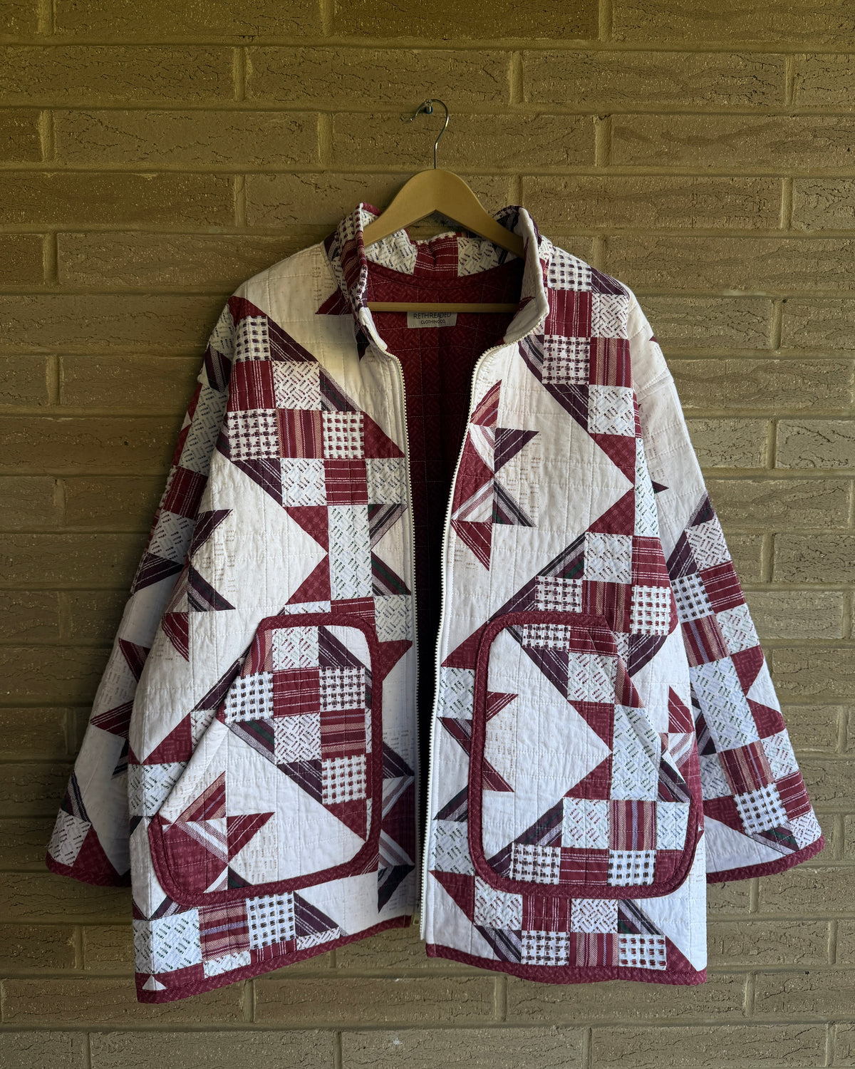 XL - star quilted jacket