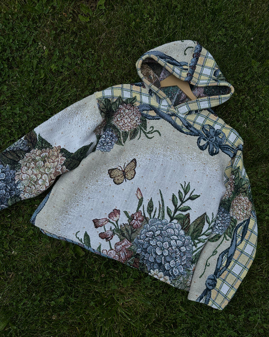 Hydrangea Hoodie - L
