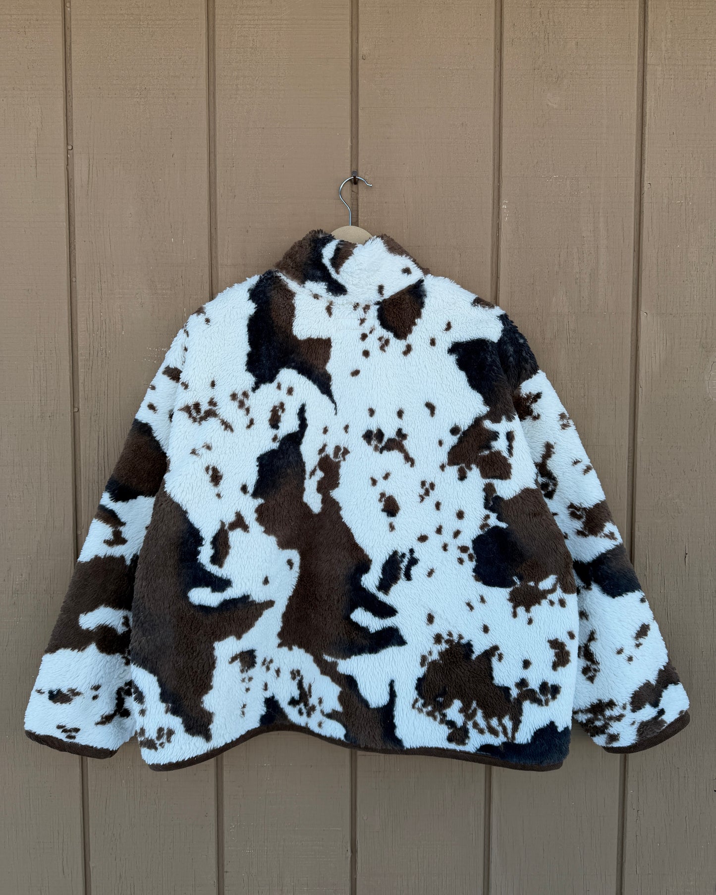 Cow Print Jacket - L