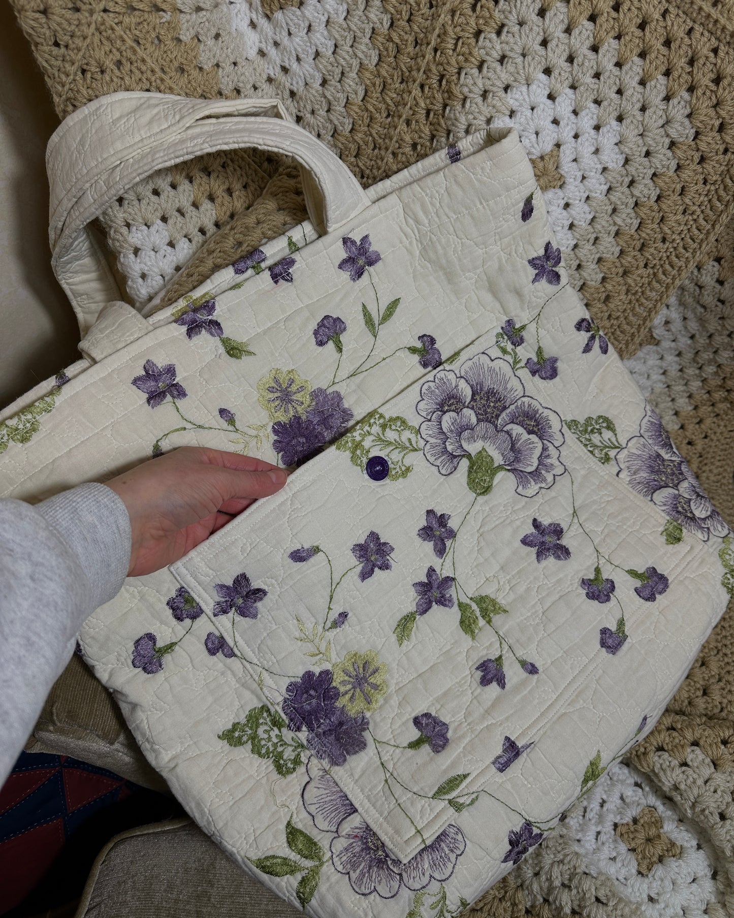Tote bag & zipper pouch