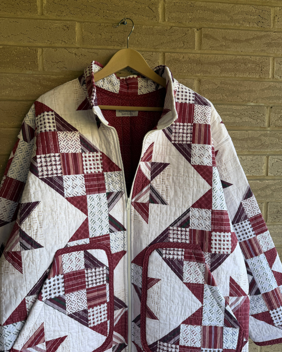 XL - star quilted jacket