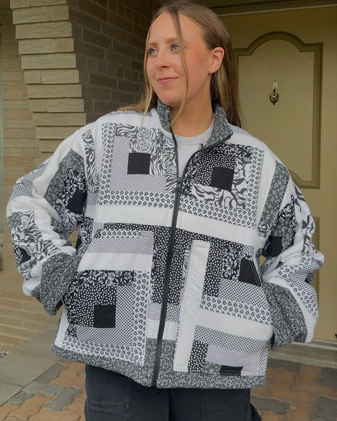 Quilted Jacket - M