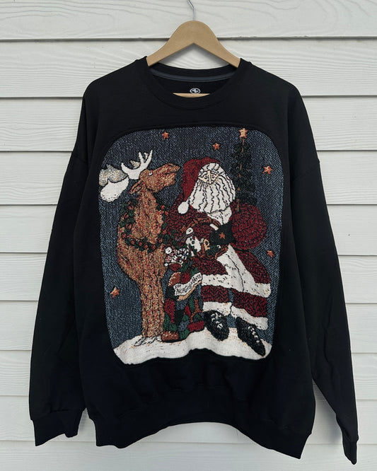 2XL - Santa Crewneck