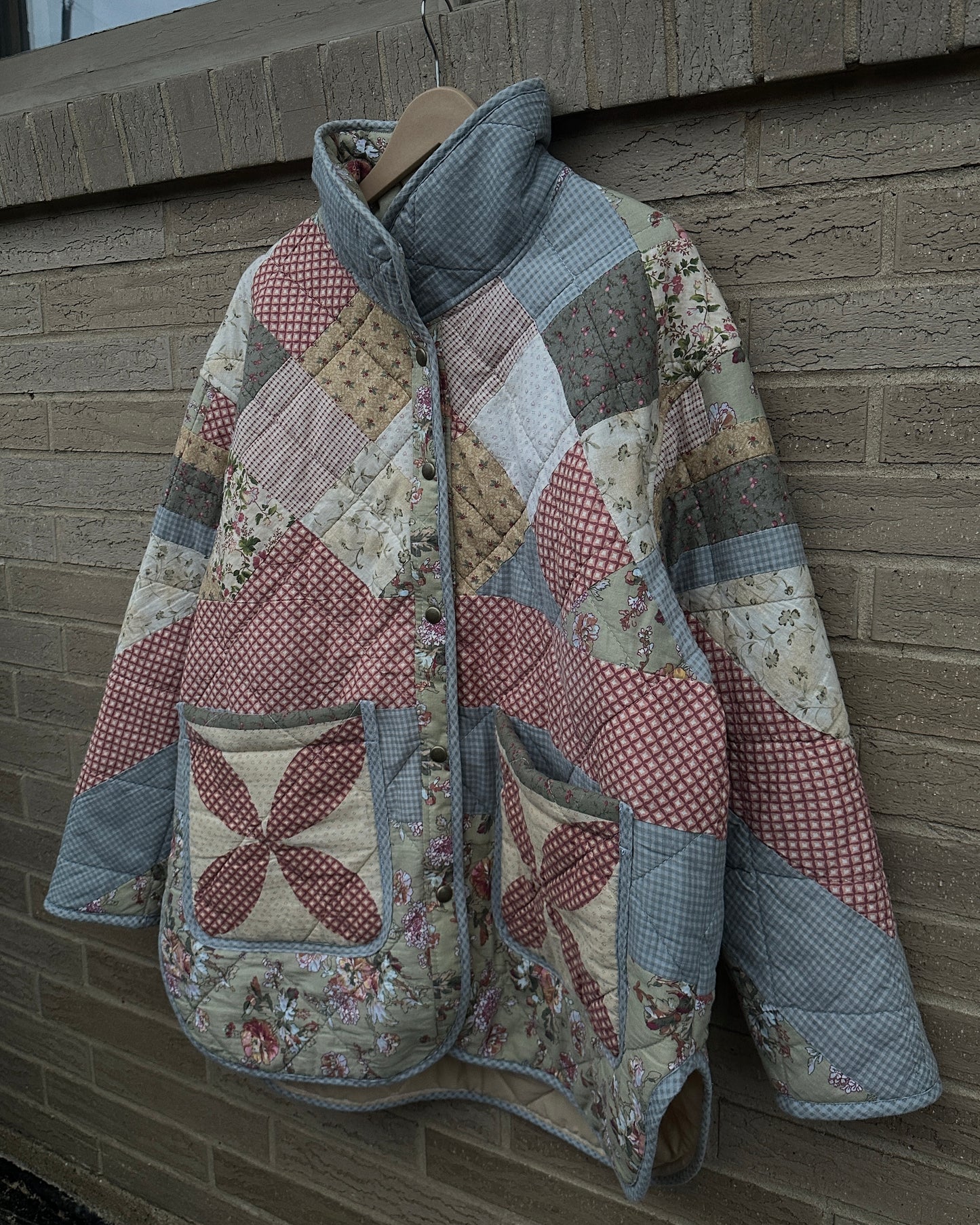 XL - Long Quilted Jacket
