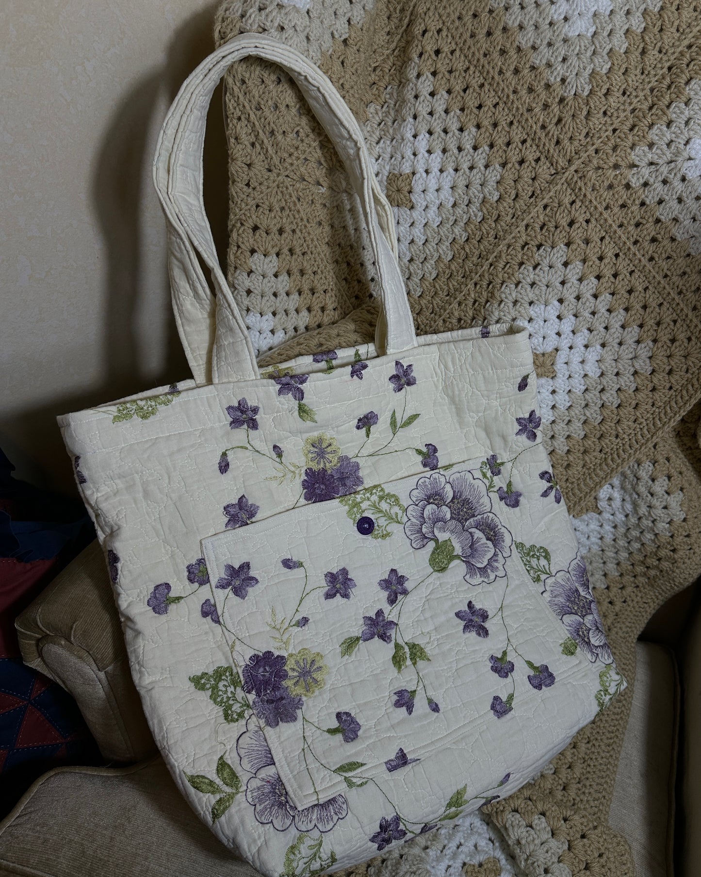 Tote bag & zipper pouch