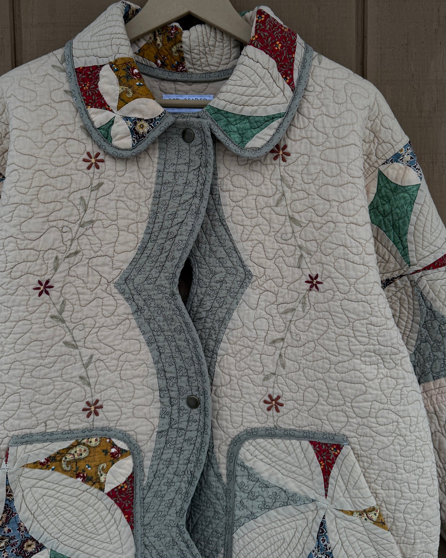 Long Scalloped Jacket - L