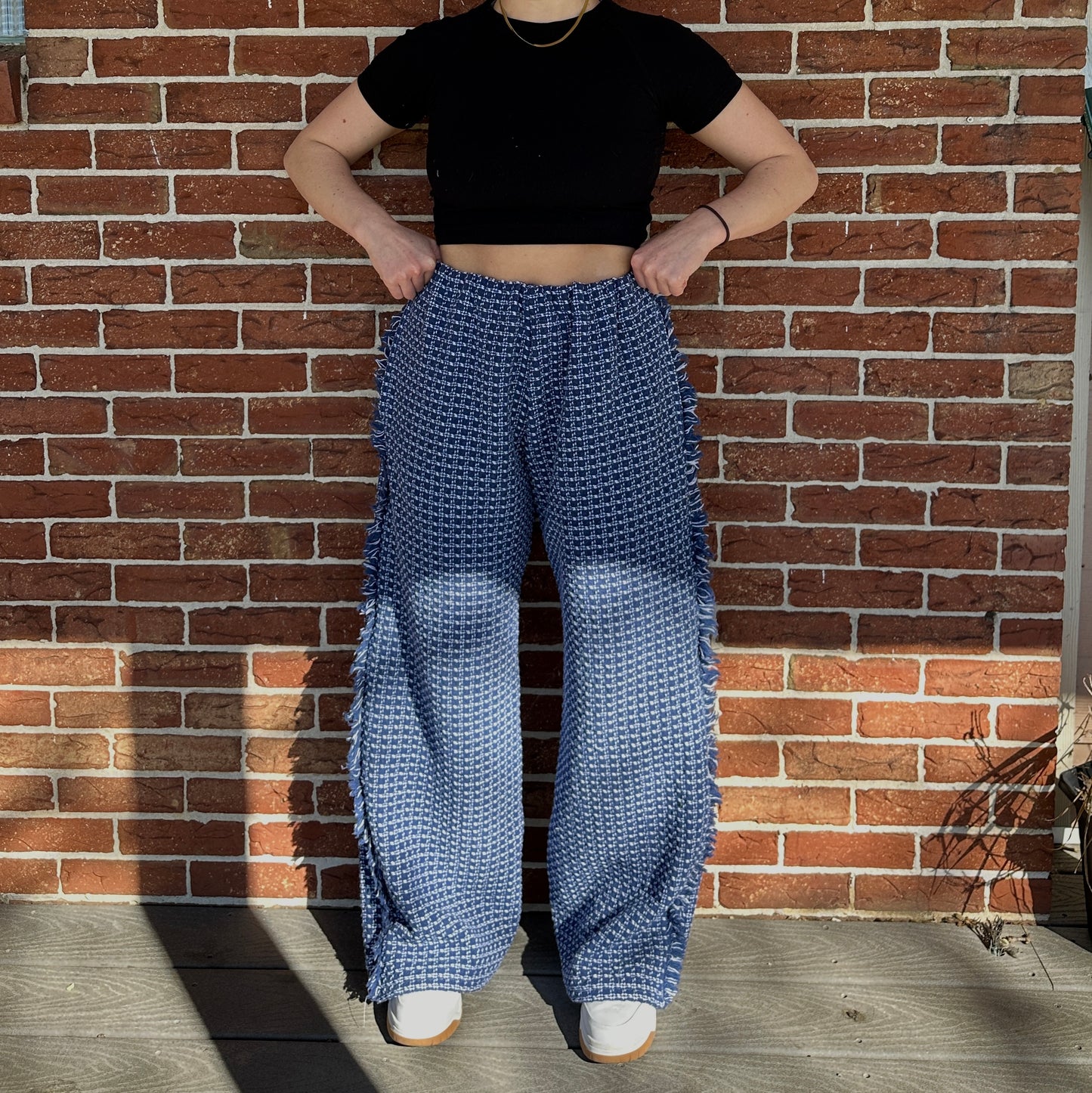 Fringe Pants - L